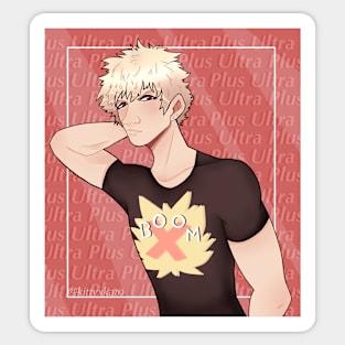 MHA Bakugou Sticker